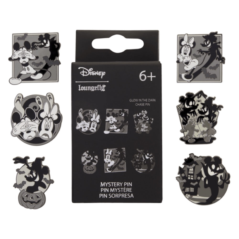 Disney – Mickey & Minnie Ghost Mystery Box Pin Assortment (Display of 12)