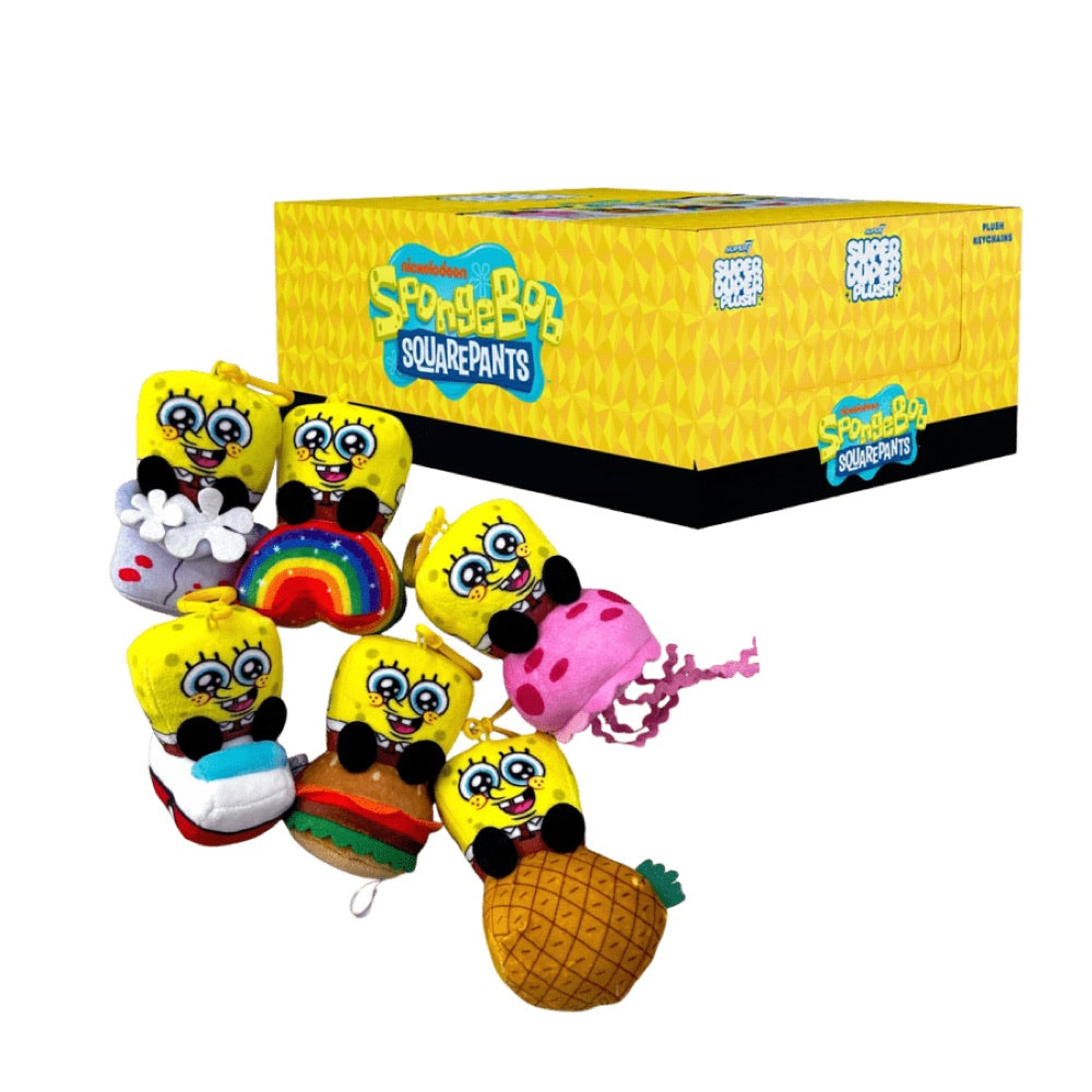 Spongebob Squarepants – Super Duper Plush Blind Bag Assortment (Display of 12) (Wave 1)