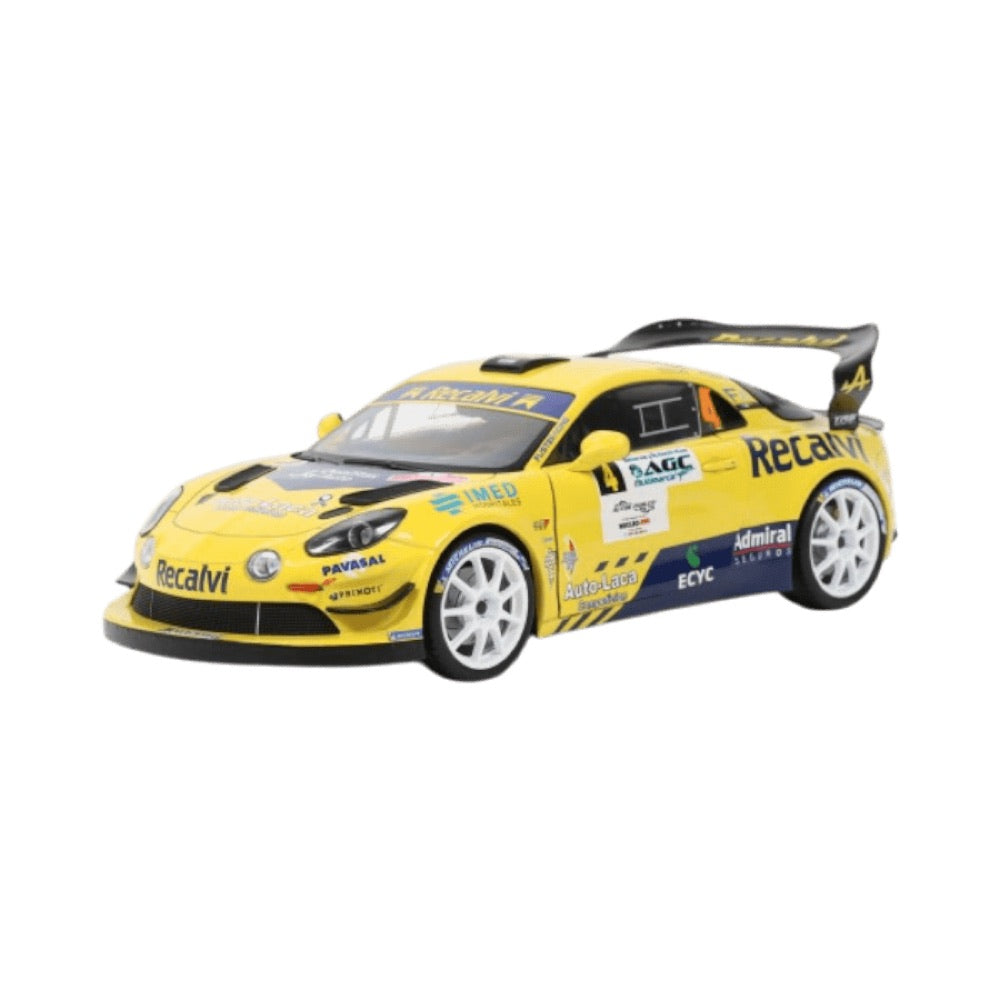 Solido – 1:18 2025 Alpine A110 RGT+ #4 M.Fuster/D.Fuentes RallyE Diecast Vehicle