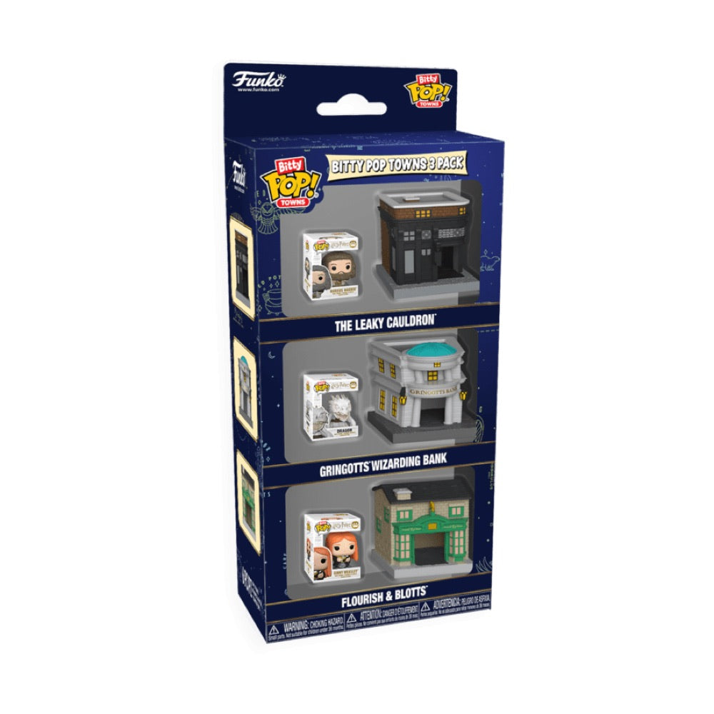 Harry Potter – Diagon Alley Bitty Pop! Town 3-Pack