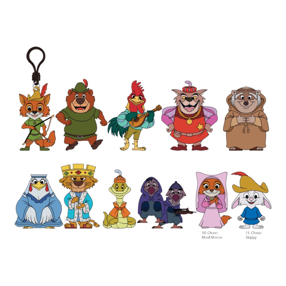 Robin Hood (1973) – PVC Bag Clips Blind Bag Series 79 (Display of 24)