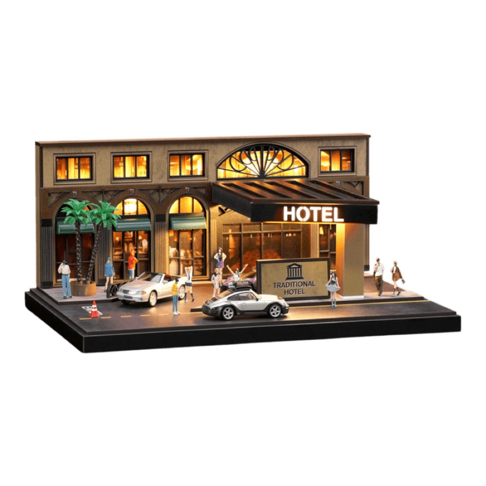 1:64 Diorama – 1:64 Mid-Century Chinese Hotel Scene