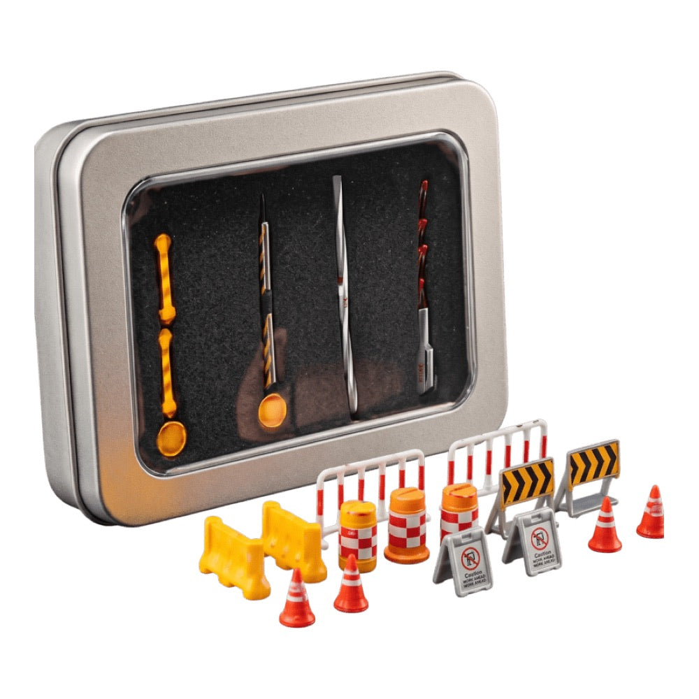 1:64 Diorama – 1:64 Roadblock Accessories (14 Piece Set)