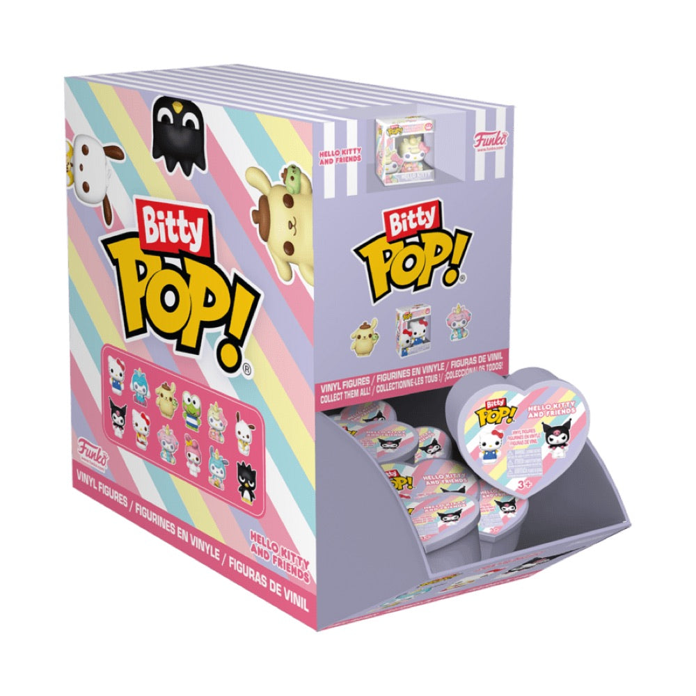 Hello Kitty – Blind Heart Shaped Capsule Bitty Pop! Assortment (Display of 24)