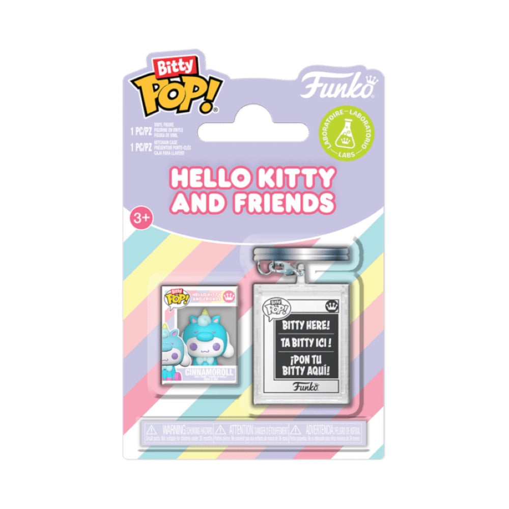 Hello Kitty – Cinnamoroll Bitty Pop! with Keychain Case