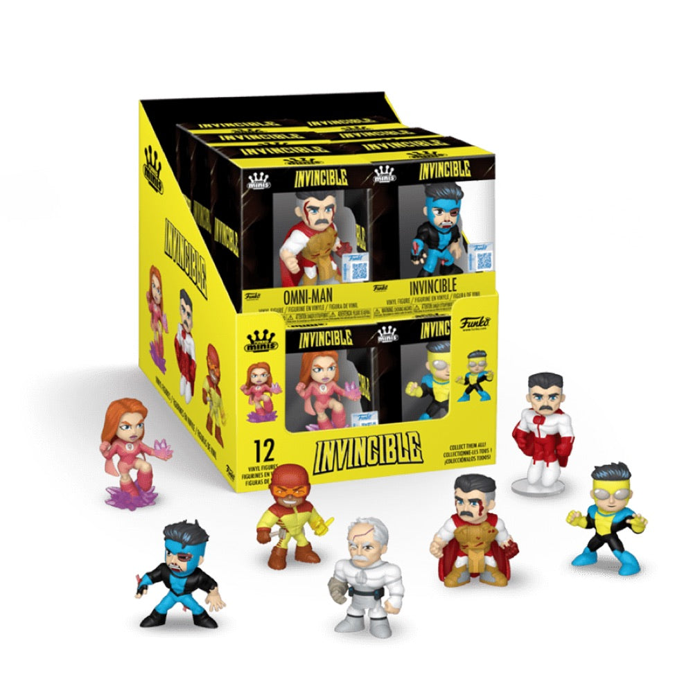 Invincible (TV) – Mini Vinyl Figures Assortment (Display of 12)