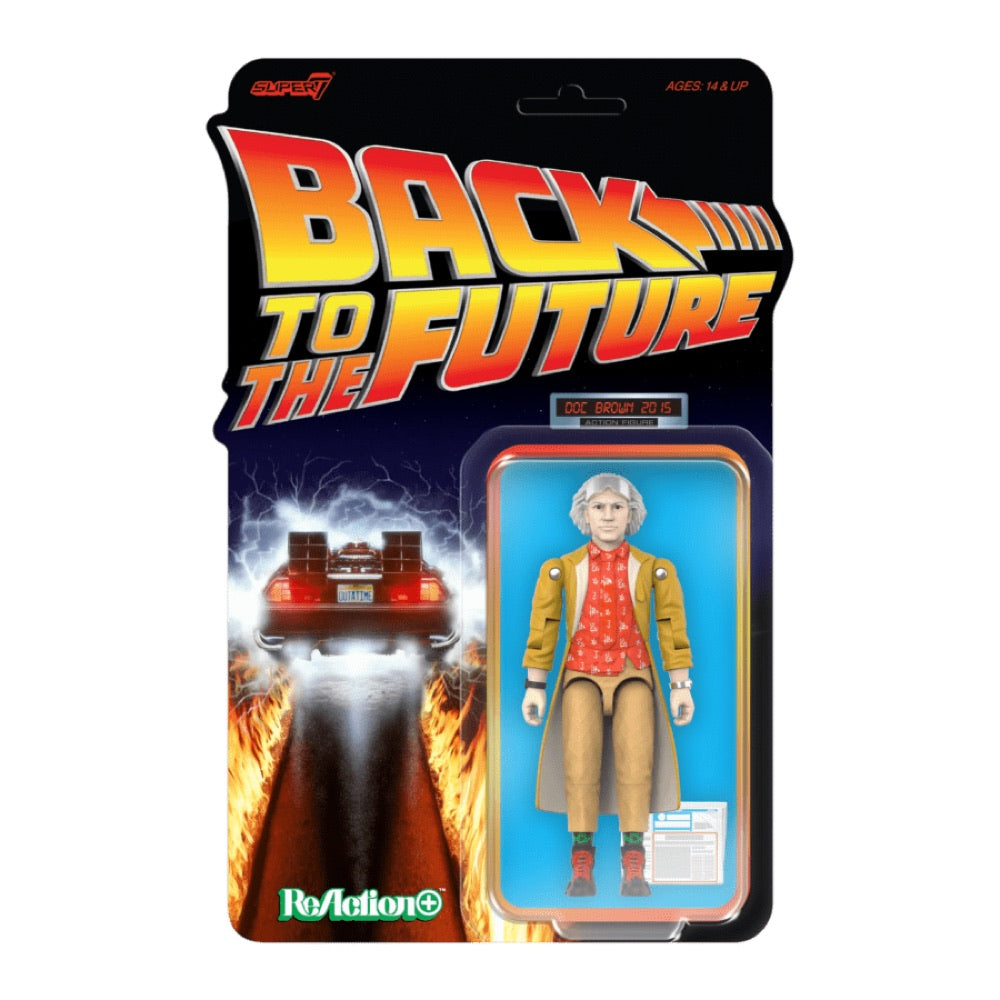 Back to the Future – Dr. Emmett Brown (Future) ReAction+ Figure