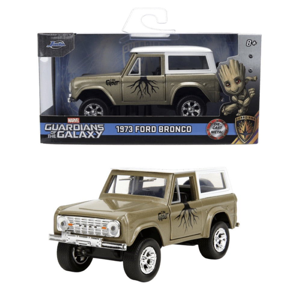 Marvel – 1:32 1973 Ford Bronco Groot Diecast Vehicle
