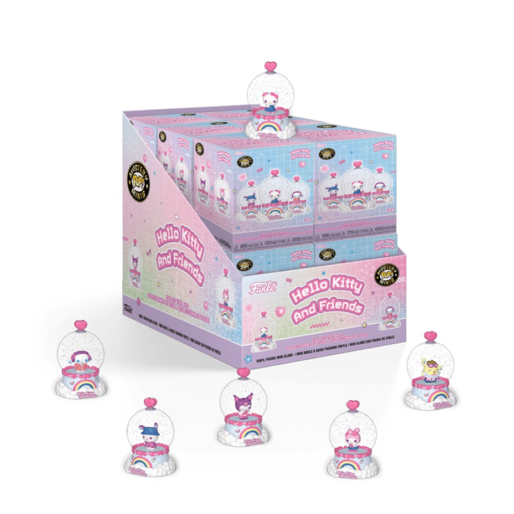 Hello Kitty – Mystery Mini Glitter Snow Globes Assortment (Display of 12)