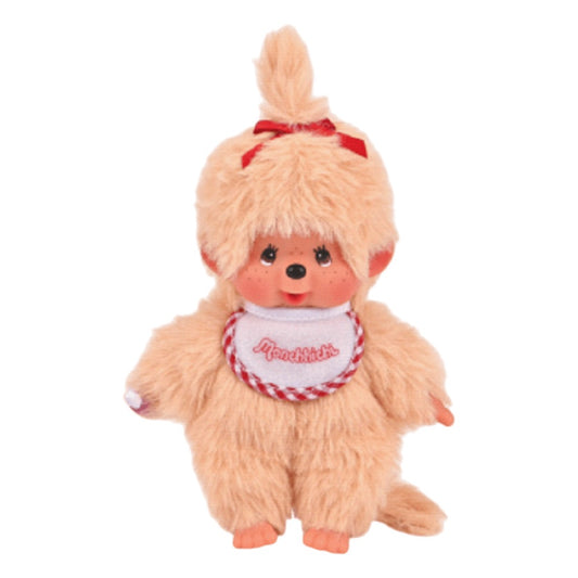 Monchhichi – Beige Beanie Girl Plush Toy