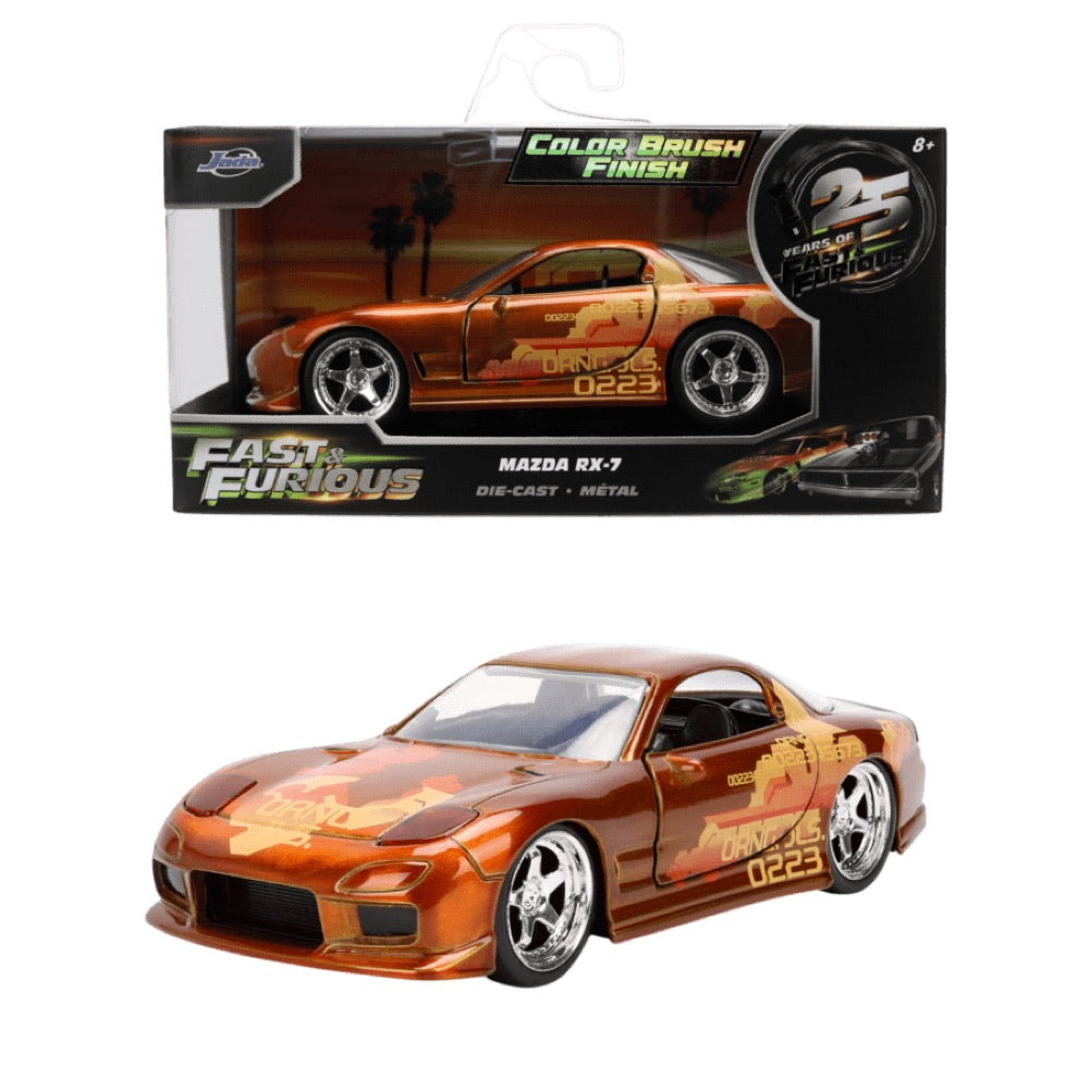 Fast & Furious – 1:32 Julius’s 1993 Mazda RX-7 (Colour Brush) Diecast Vehicle