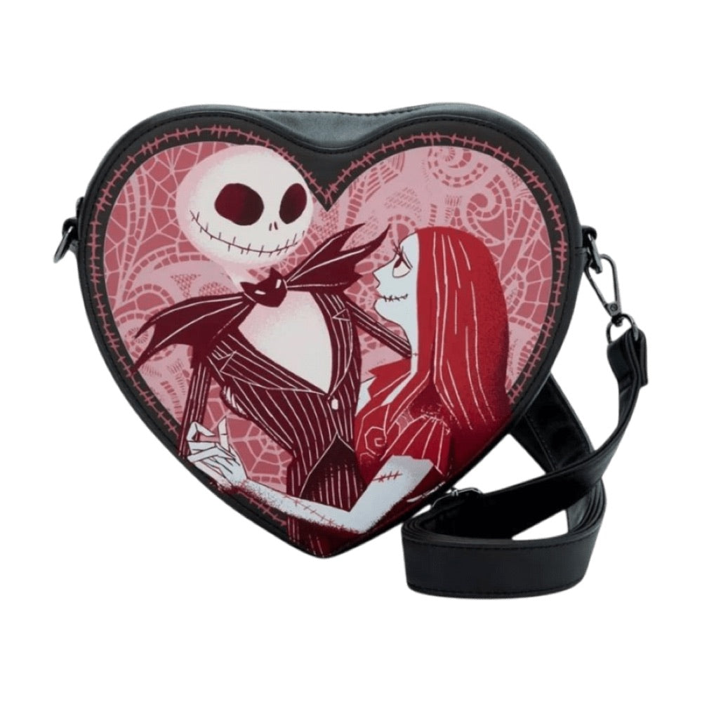 The Nightmare Before Christmas – Jack & Sally Heart Exclusive Figural Crossbody Bag