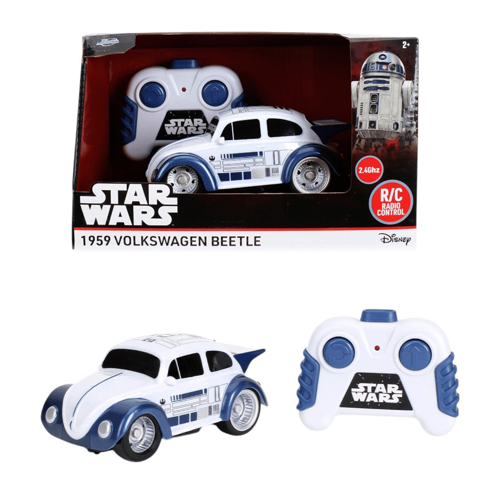 Star Wars – 1:32 1959 Volkswagen Beetle (R2D2) Remote Control Car