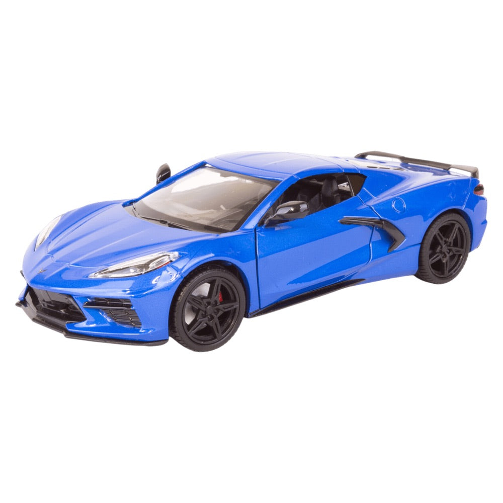 Timeless Legends – 2020 Corvette C8 [Blue] 1:24 Scale Diecast Vehicle