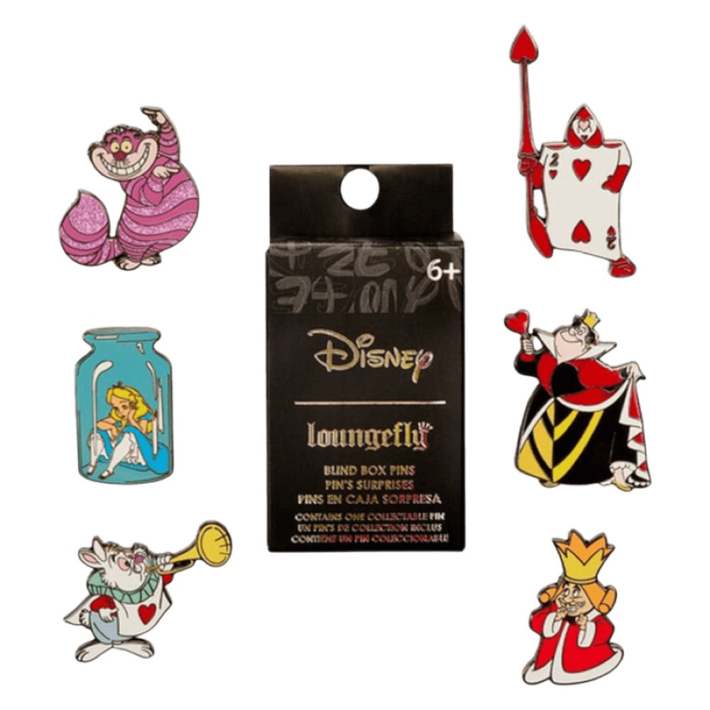 Alice In Wonderland – Blind Pin Set Assortment (Display of 12)