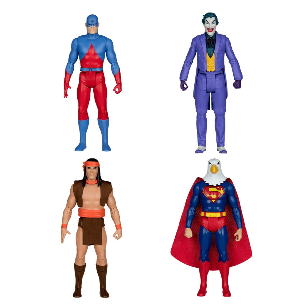 DC Comics – Super Friends Retro 6″ Action Figure Assortment (Case of 6) (Wave 17)