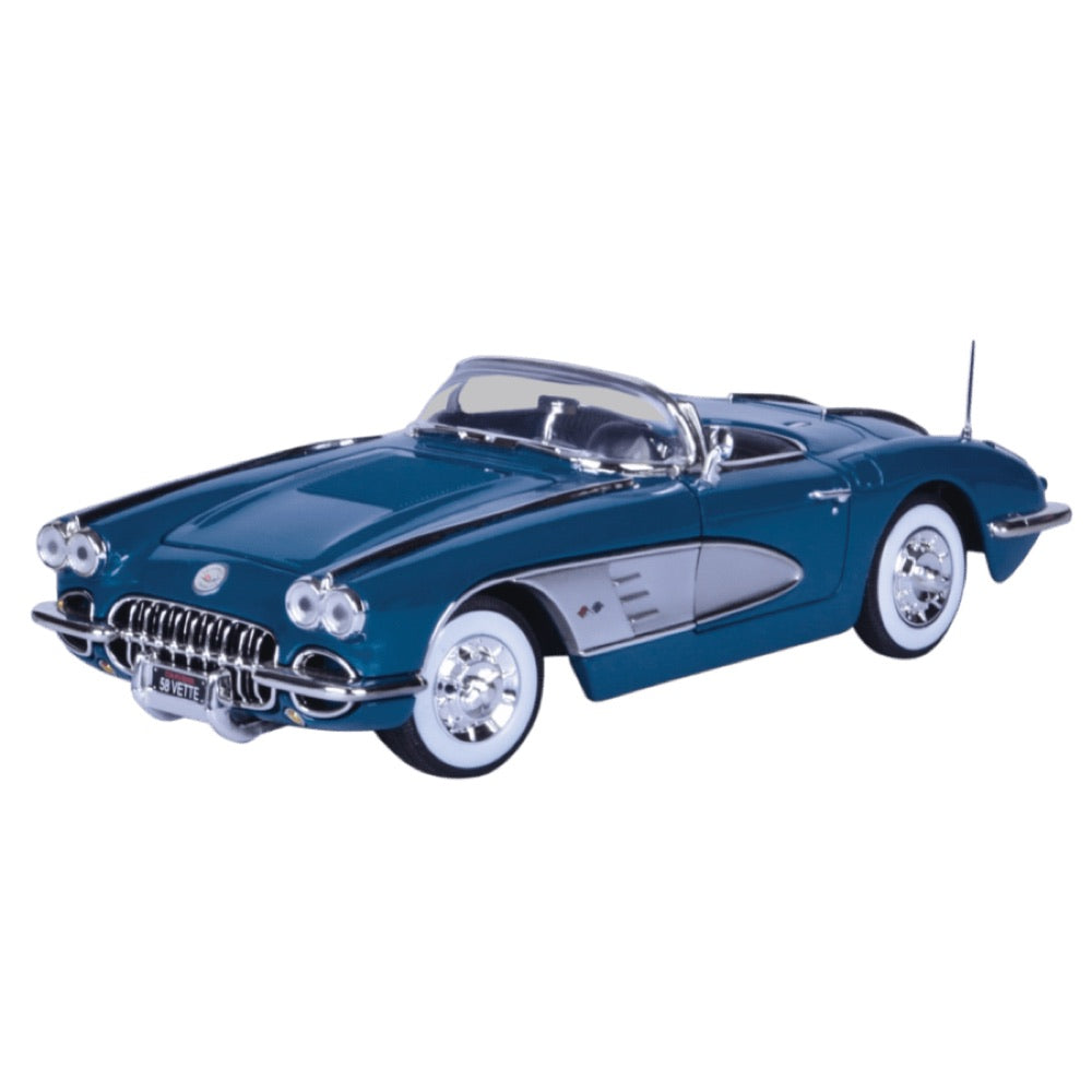 Timeless Legends – 1:18 Scale 1958 Corvette [Blue]