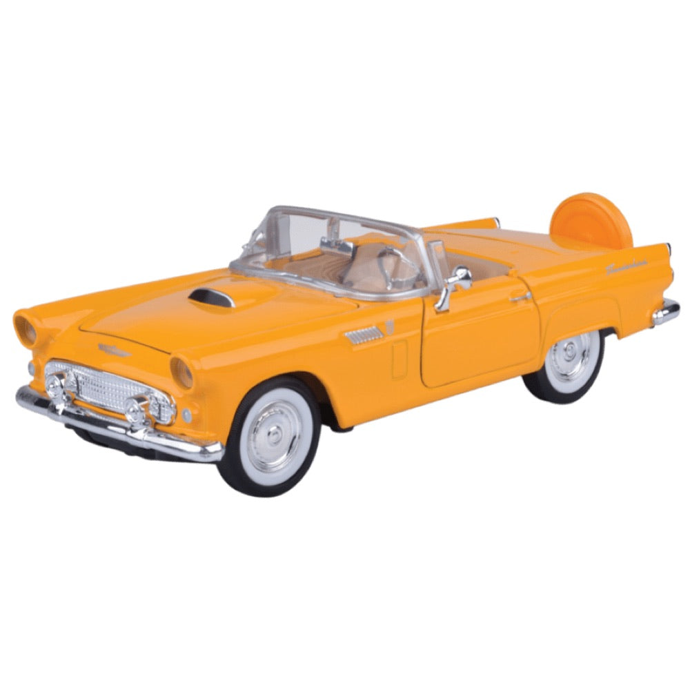 Timeless Legends – 1:24 Scale 1956 Ford Thunderbird (Convertible) [Yellow]