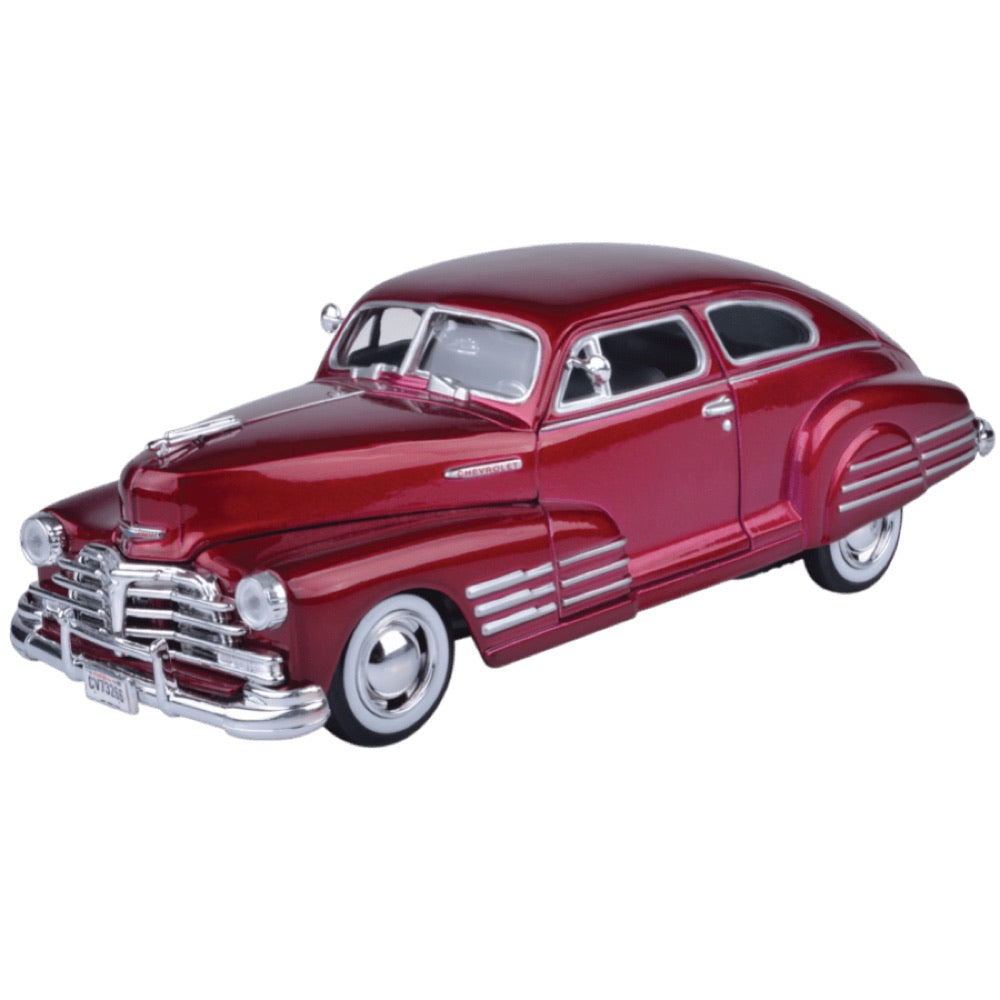Timeless Legends – 1:24 Scale 1948 Chevy Aerosedan Fleetline [Red]