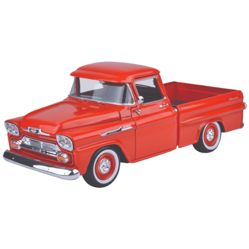 Timeless Legends – 1:24 Scale 1958 Chevy Apache Fleetline Pickup [Orange]