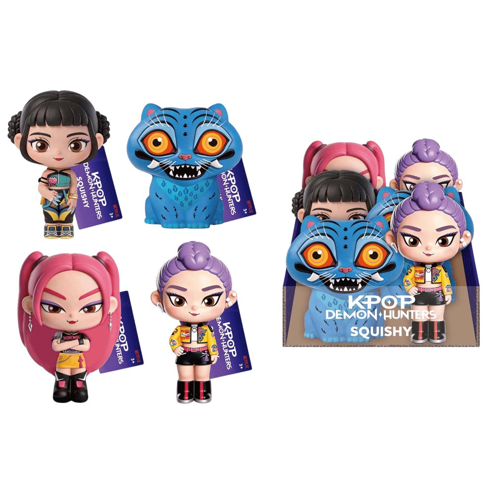 KPop Demon Hunters – Squishy Assortment (Display of 6)