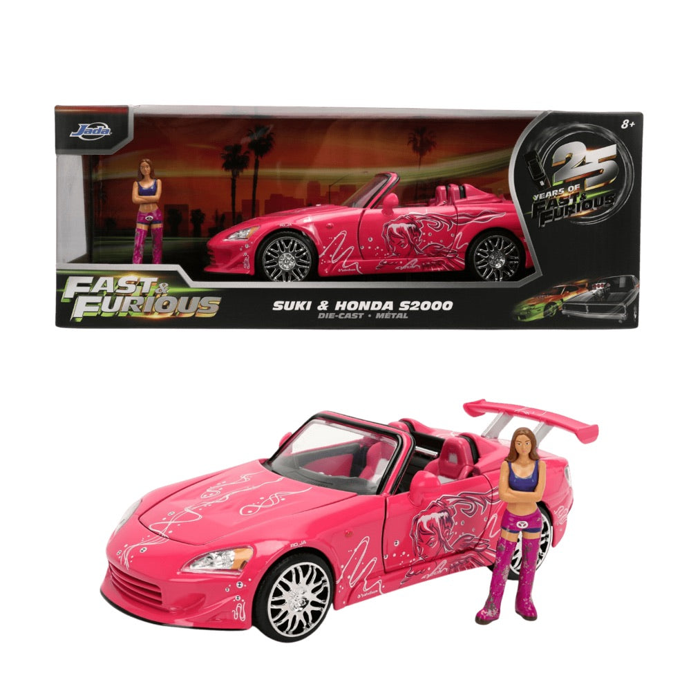 Fast & Furious – 1:24 Honda S2000 with Suki Figure