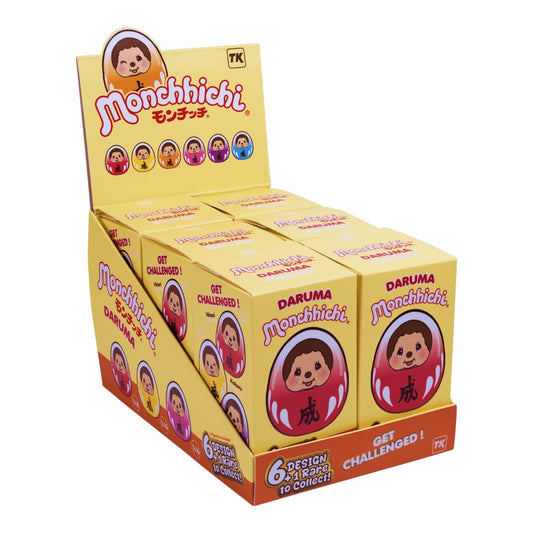 Monchhichi – Daruma Vinyl Blind Box (Display of 6)