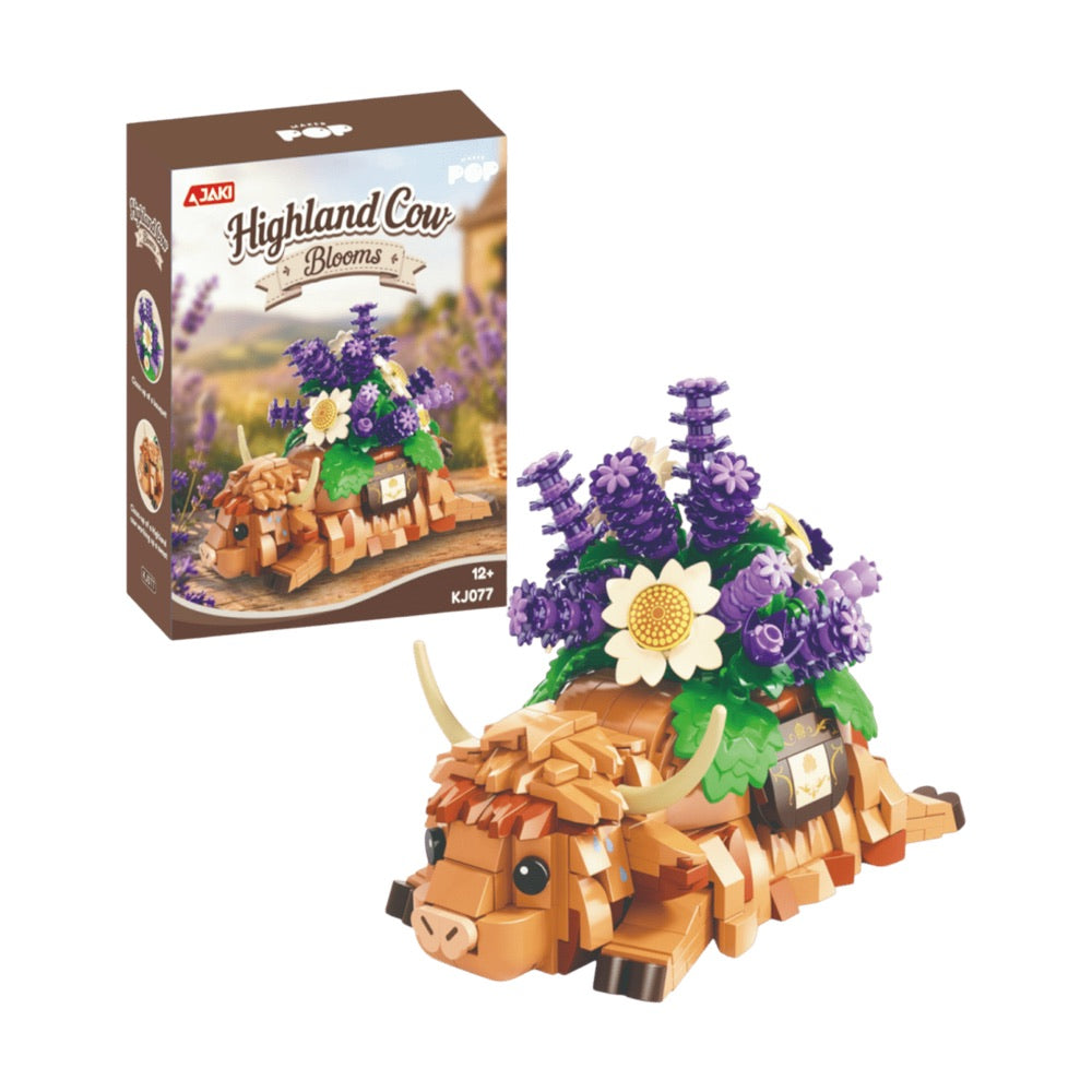 JAKI – Highland Cow Plastic Brick Kit