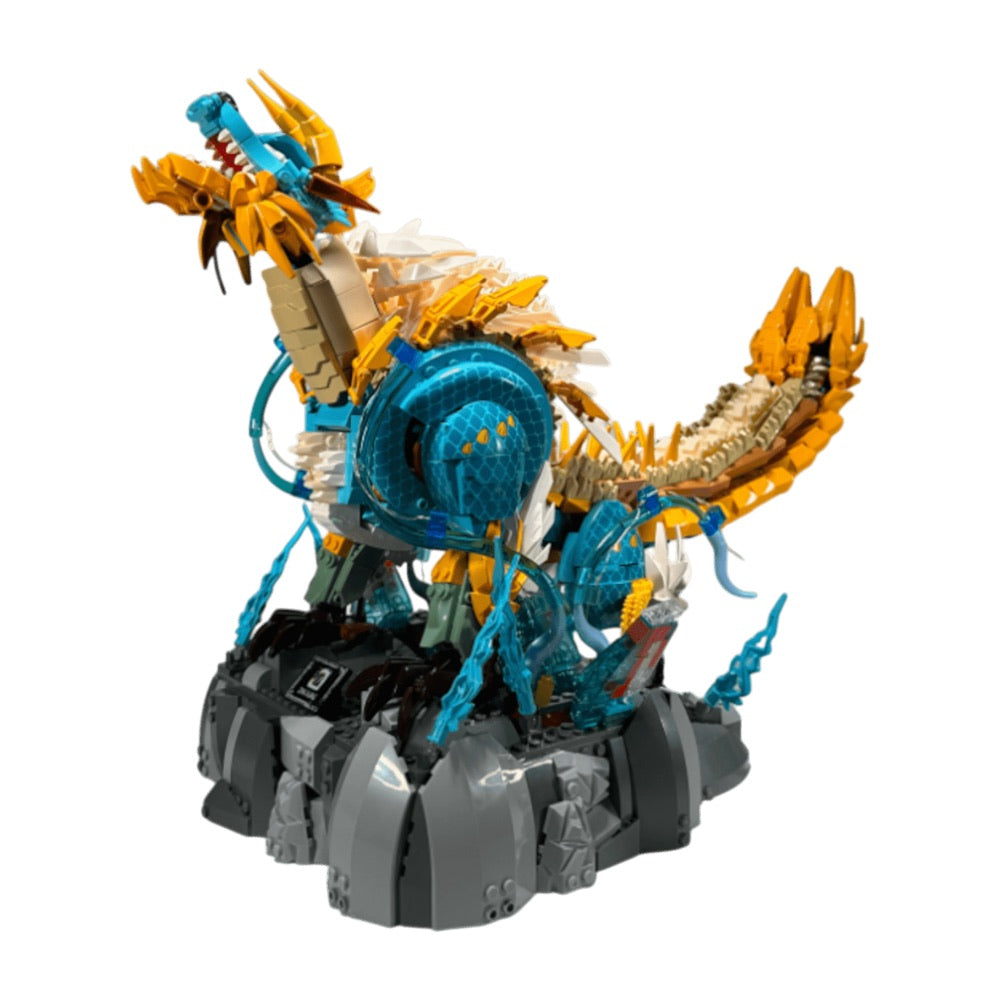 Monster Hunter – Zinogre Plastic Brick Kit (1787 Piece Set)