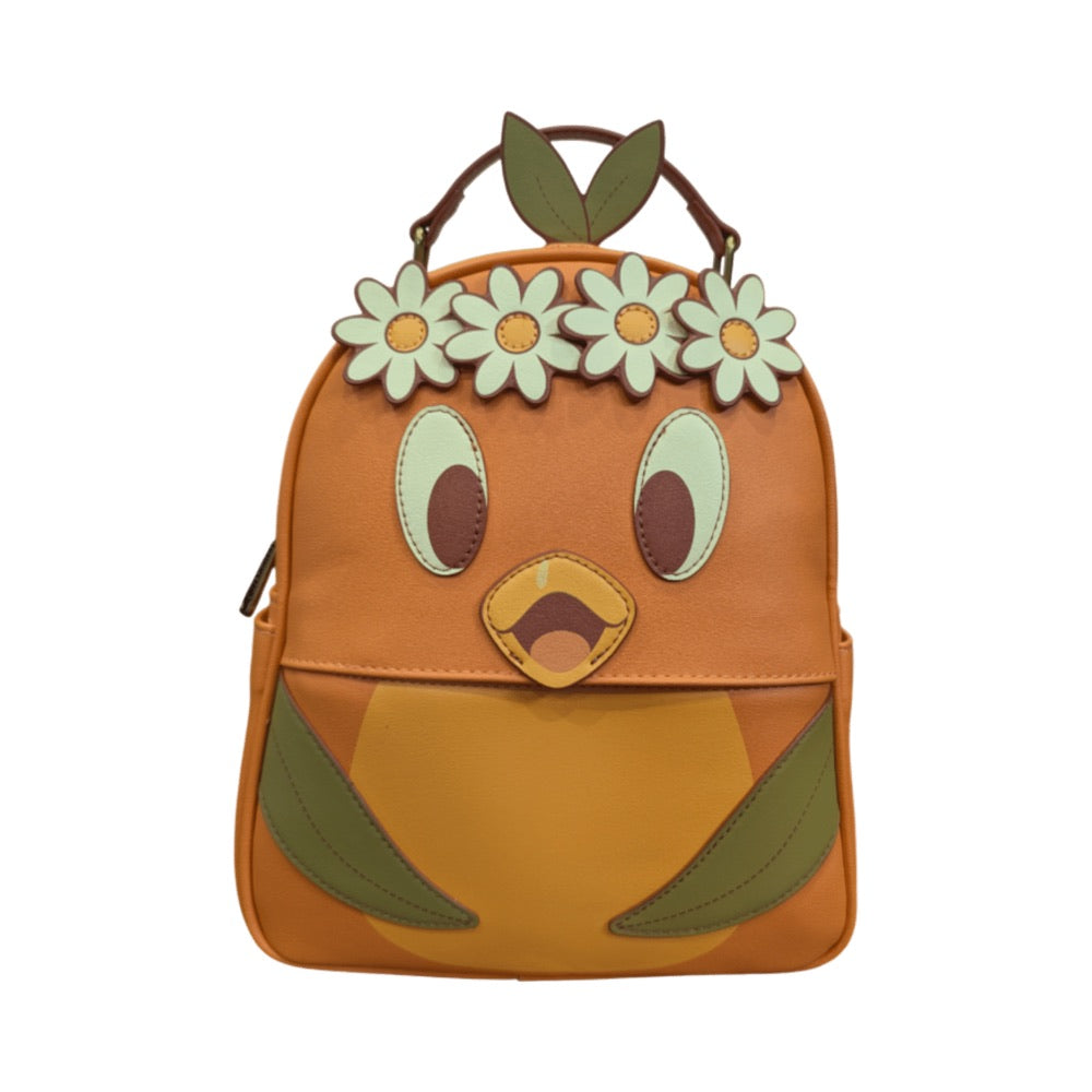 Disney – Flower & Garden Orange Bird Mini Backpack