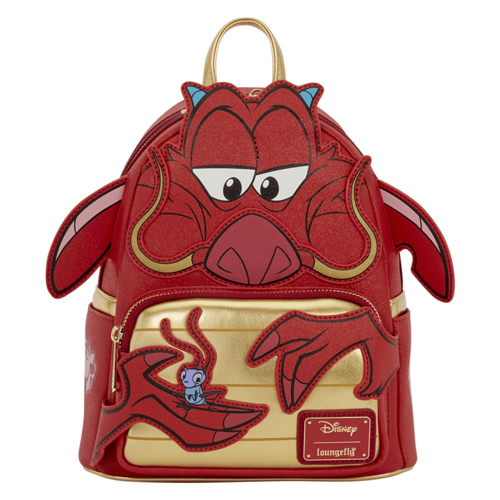 Mulan – Mushu Glitter Cosplay Mini Backpack
