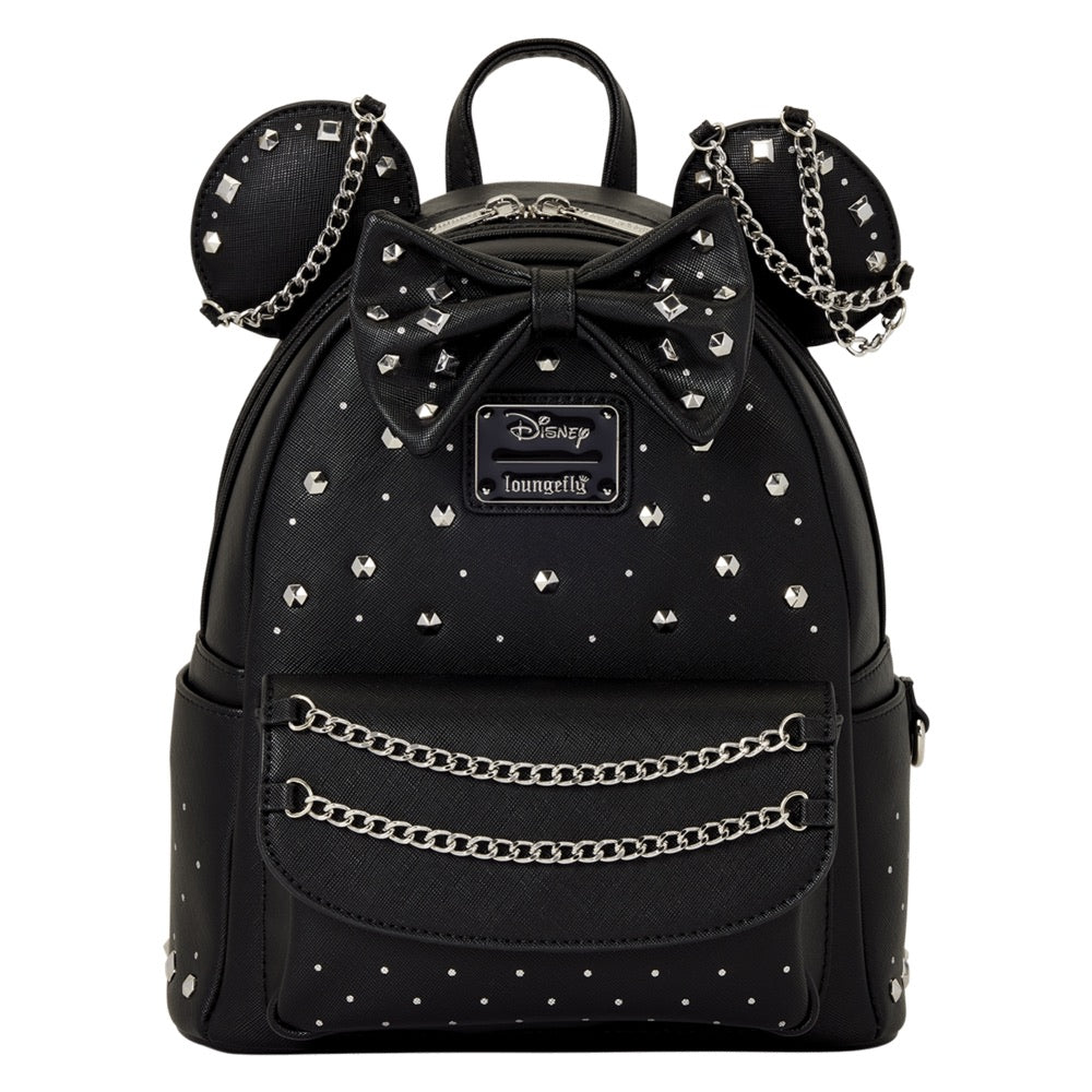 Disney – Minnie Mouse Studs & Chains Mini Backpack