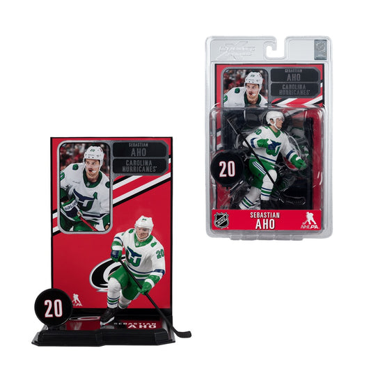 NHL – Sebastian Aho (Whalers Retro) Posed Figure