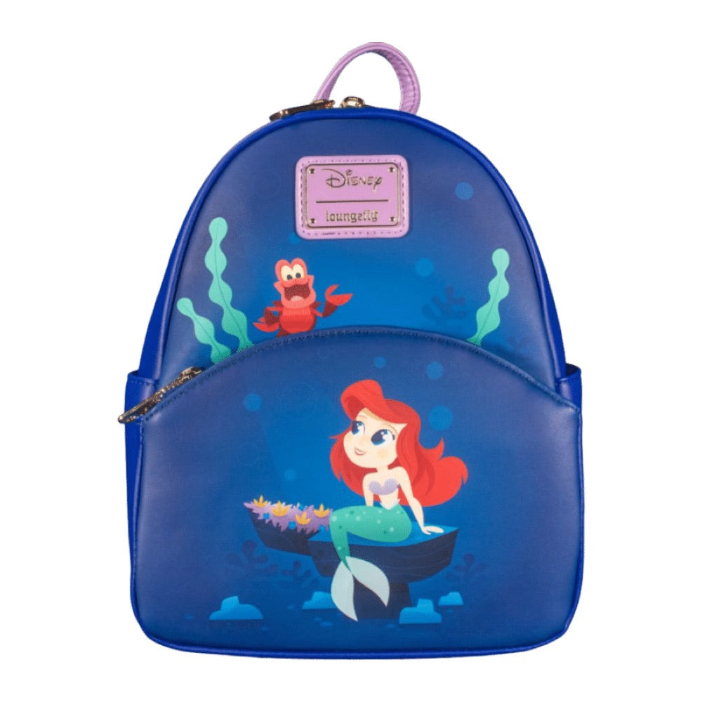 The Little Mermaid (1989) – Ariel & Sebastian US Exclusive Mini Backpack [RS]