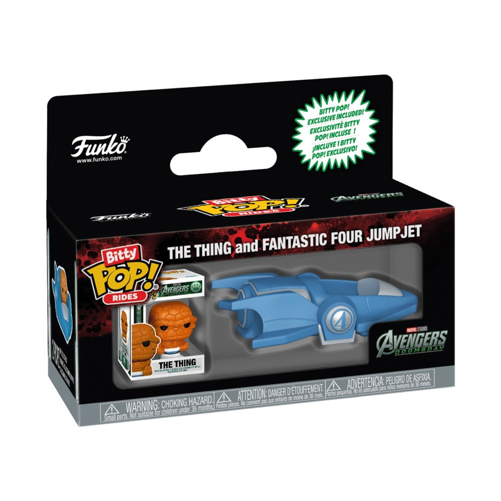 Avengers: Doomsday – The Thing with Fantastic Four Jet Bitty Pop! Ride