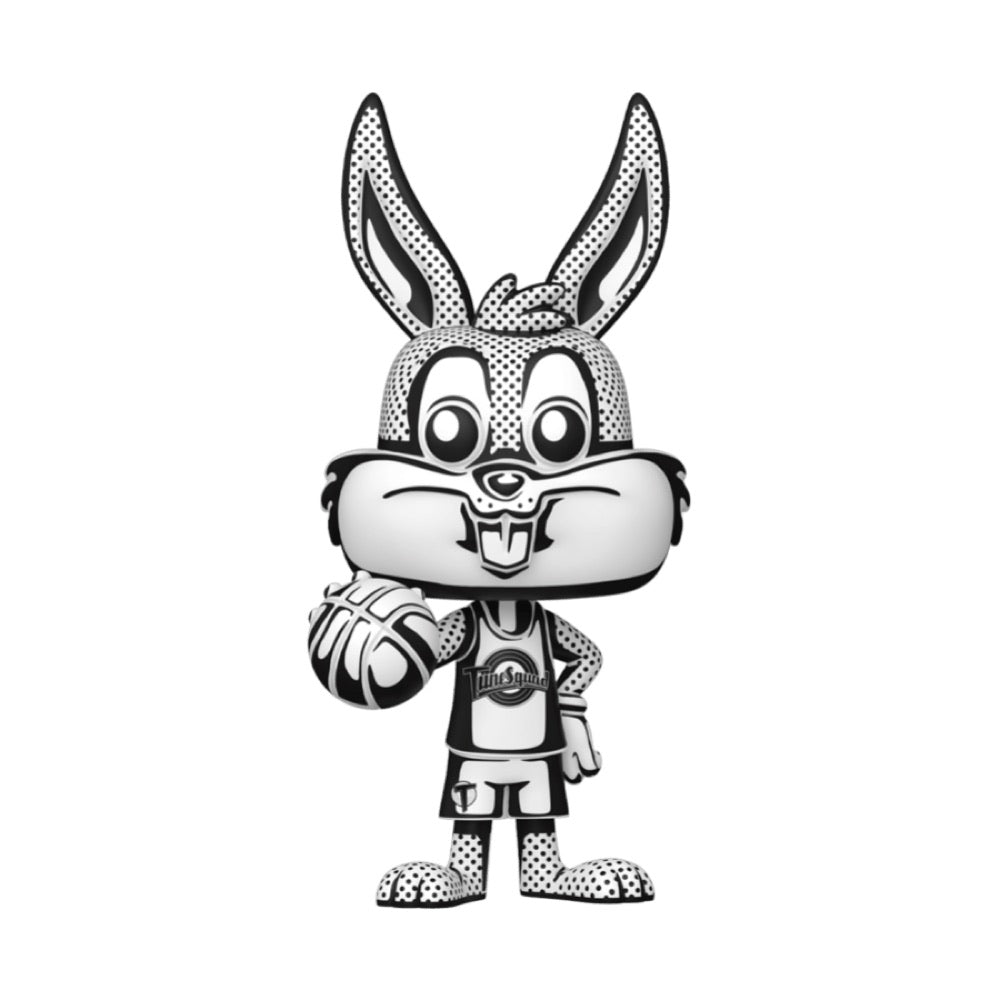 Space Jam – Bugs Bunny (Joshua Vides Black & White Version) 10″ Pop! Vinyl