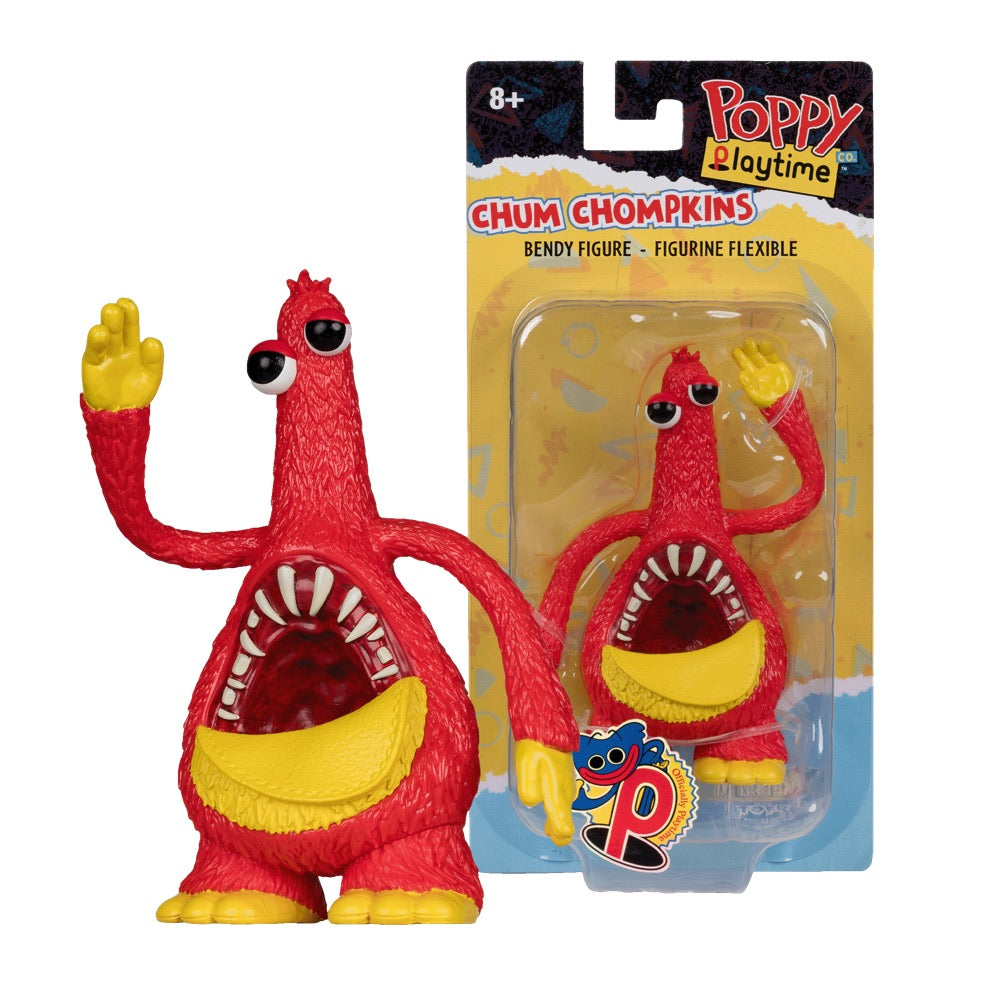 Poppy Playtime – Chum Chopkins 4.5″ Bendable Figure