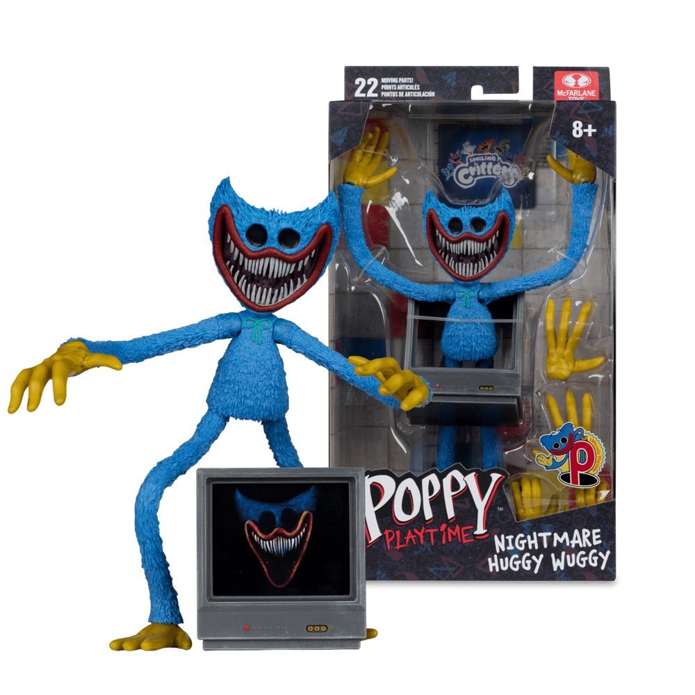 Poppy Playtime – Nightmare Huggy 7″ Action Figure