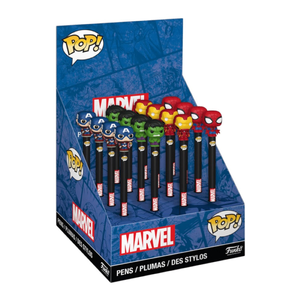 Marvel Comics – New Classics Pop! Pen Topper Assortment (Display of 16)