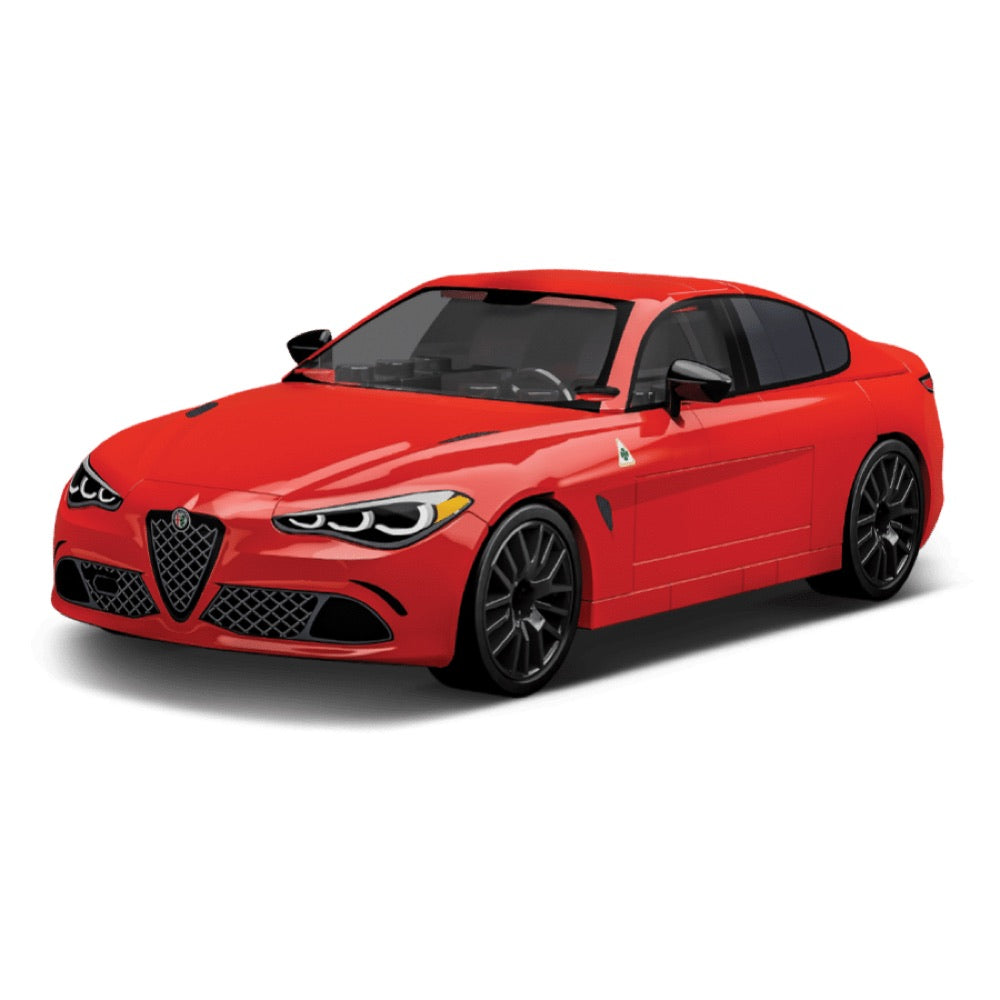 Cobi – Alfa Romeo “Red” Giulia Quadrifoglio (90 Piece Kit)