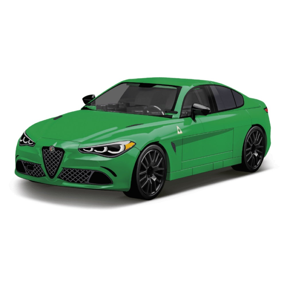 Cobi – Alfa Romeo “Green” Giulia Quadrifoglio (90 Piece Kit)