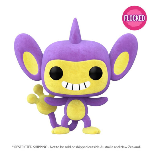 Pokemon – Aipom Flocked Pop! Vinyl [RS]