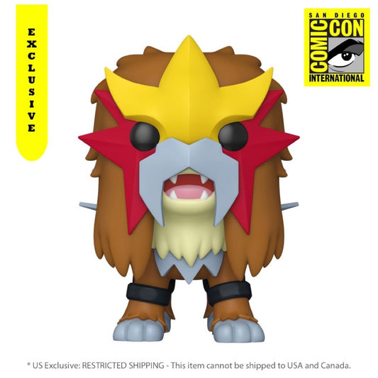 Pokemon – Entei 10″ SDCC 2025 Exclusive Pop! Vinyl [RS]