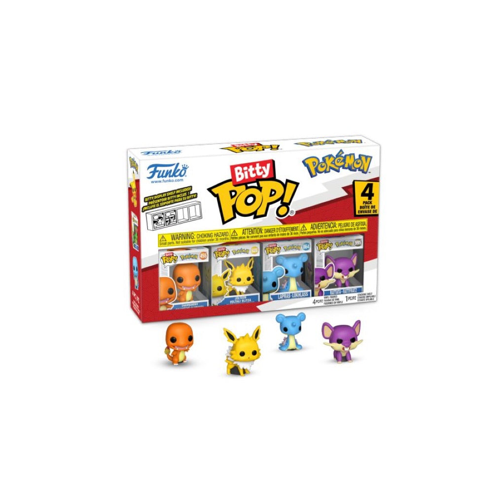 Pokemon – Charmander Bitty Pop! 4-Pack