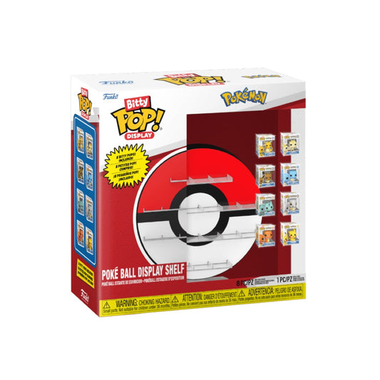 Pokemon – Poke Ball Bitty Pop! Display with 8 Bitty Pop! Bundle